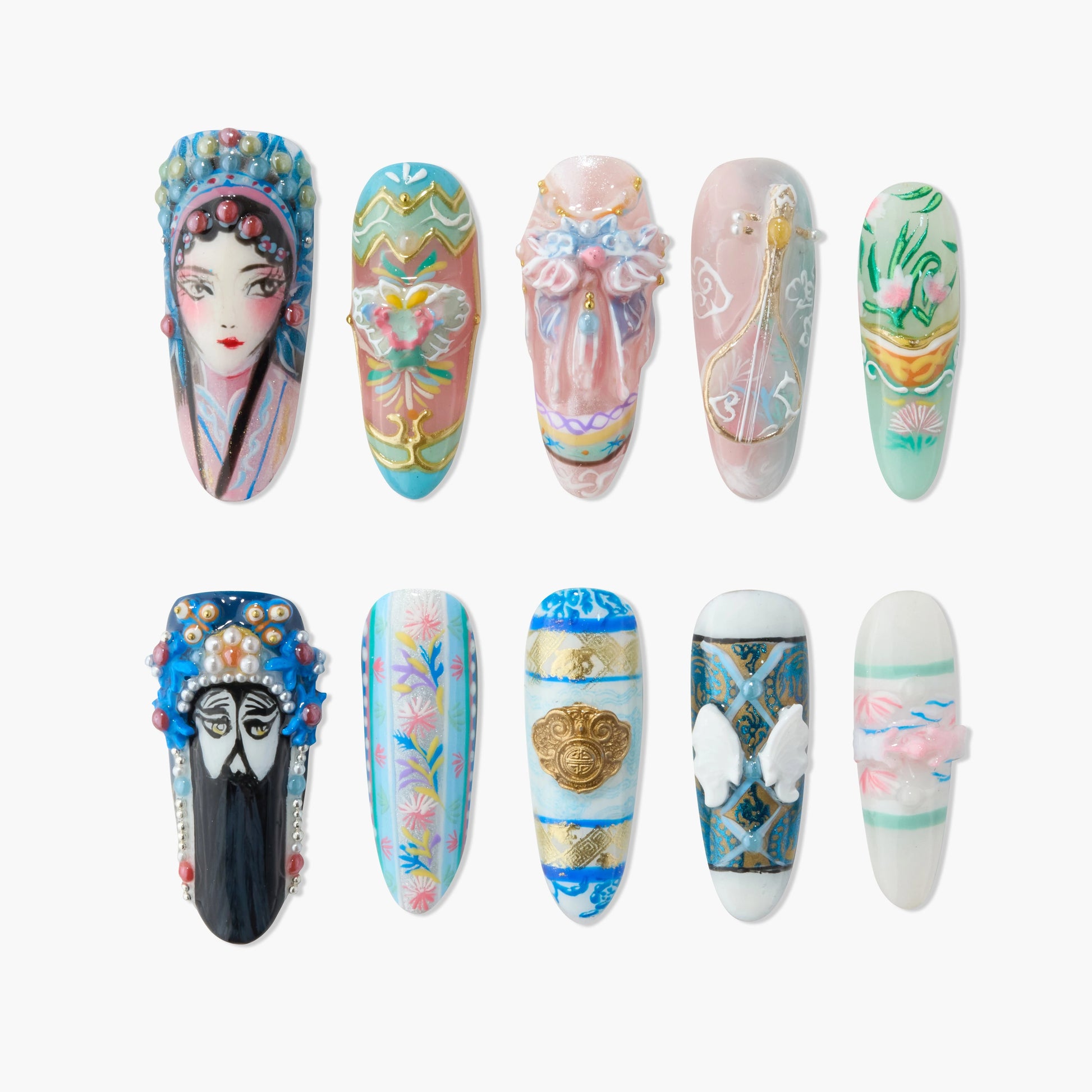 Oriental Elegance Emily’s Nail