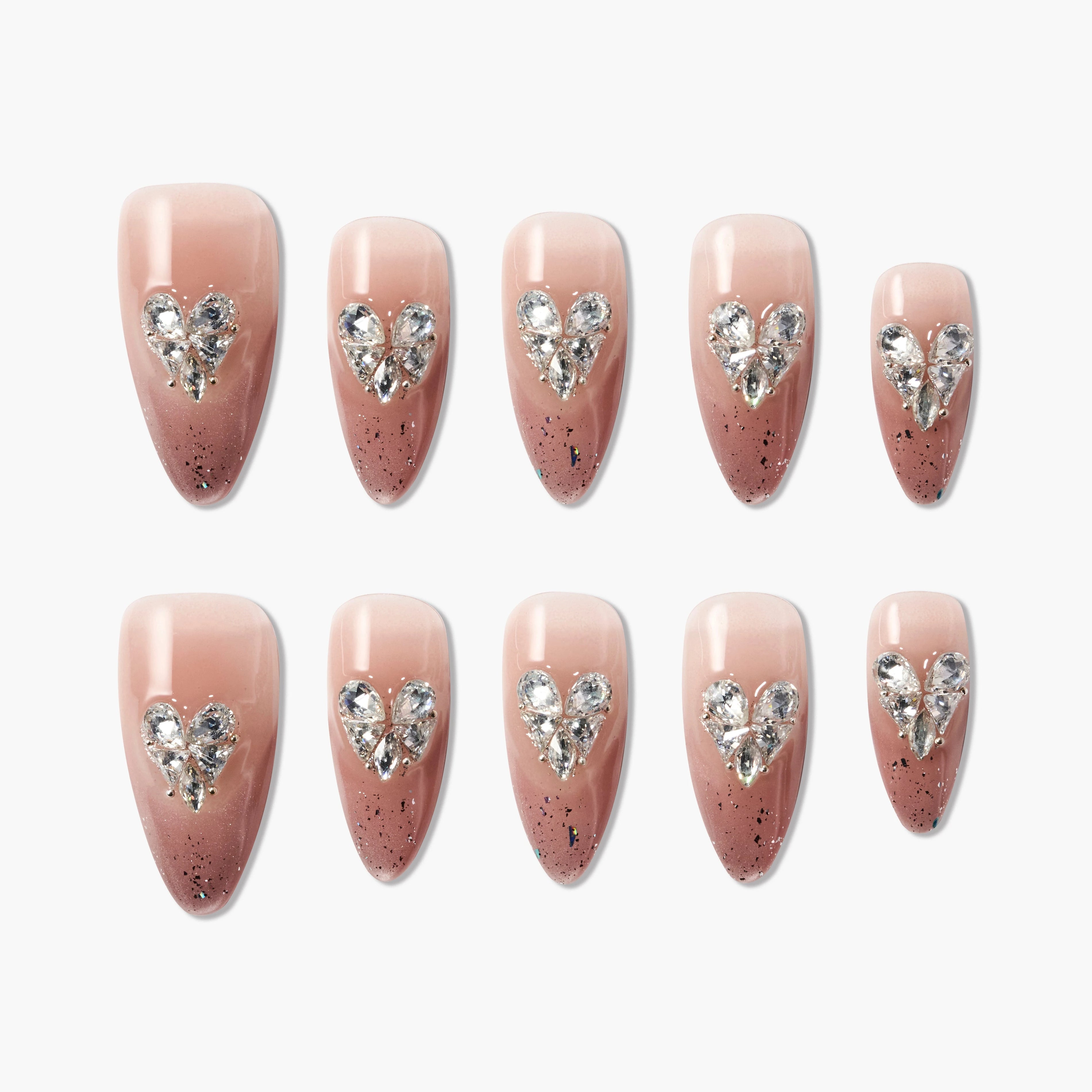 Peach Gleam Emily’s Nail