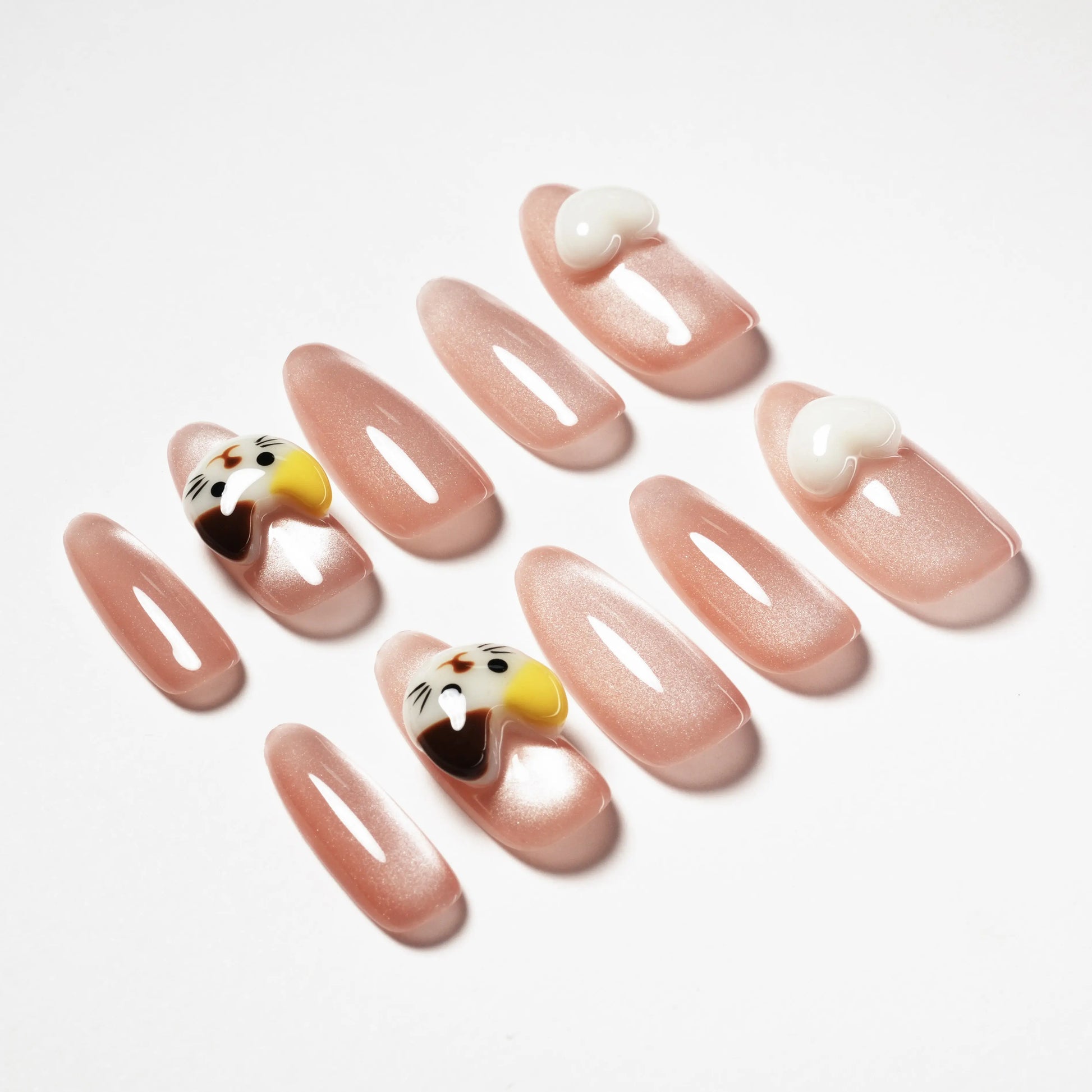 Peachy Meow Emily’s Nail