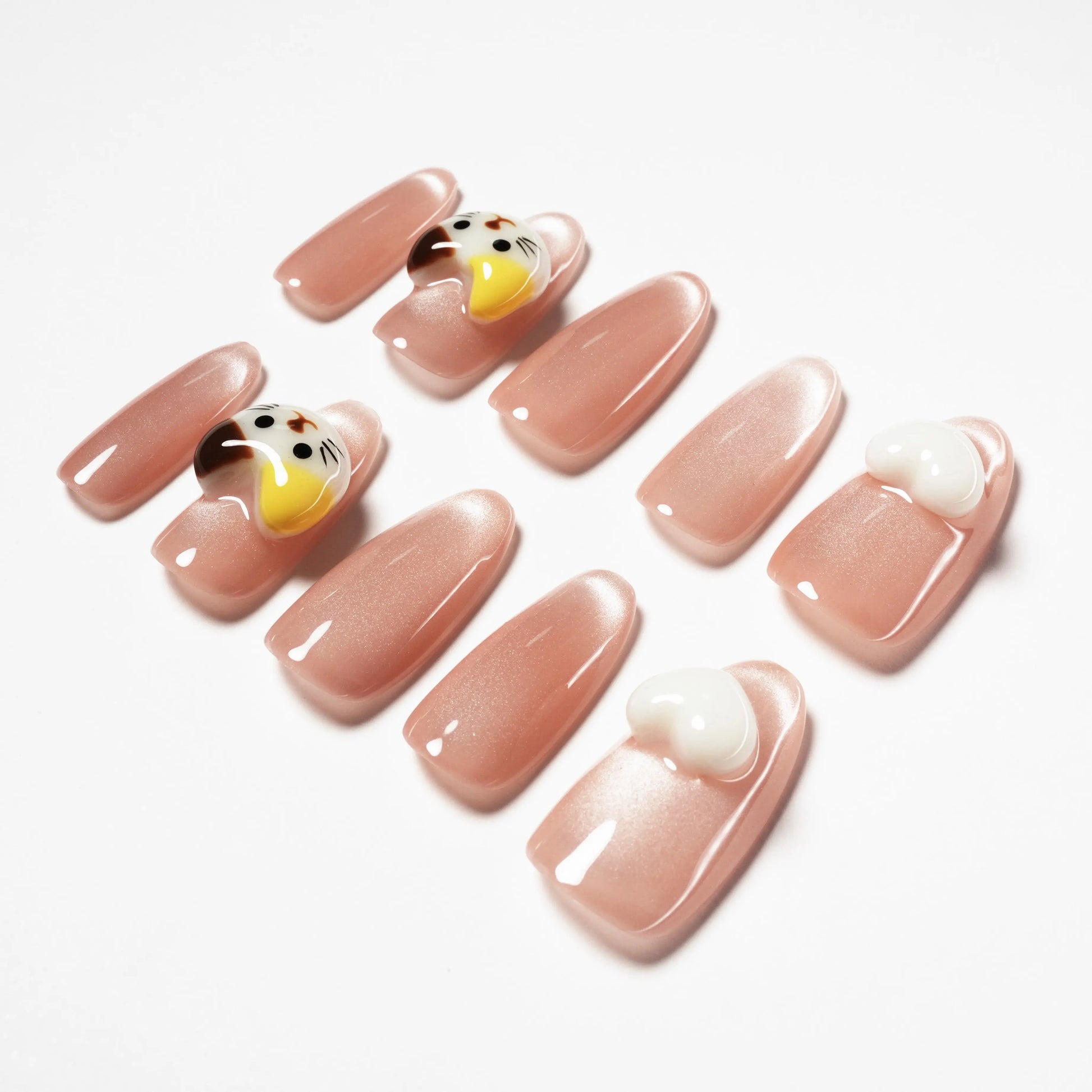 Peachy Meow Emily’s Nail