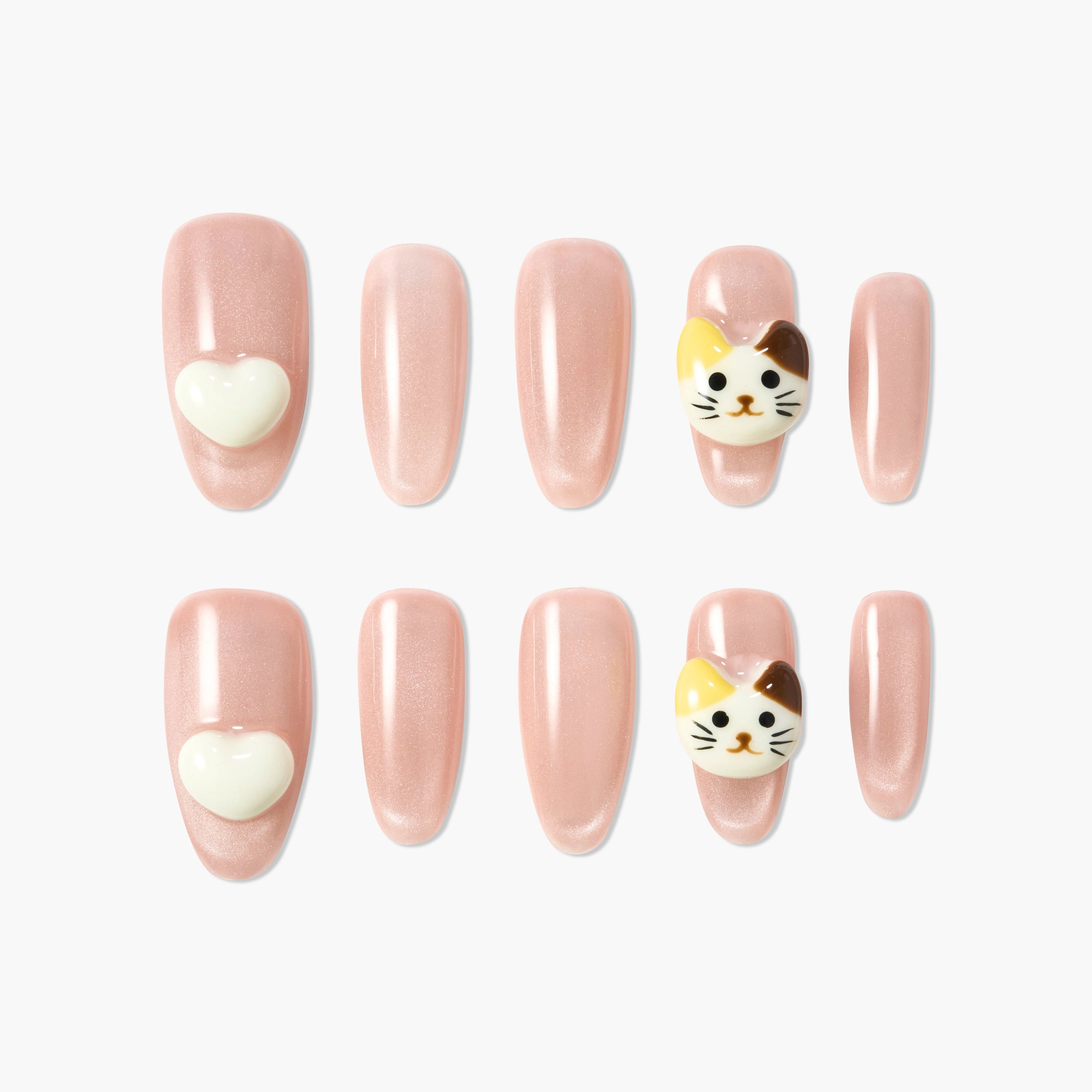 Peachy Meow Emily’s Nail