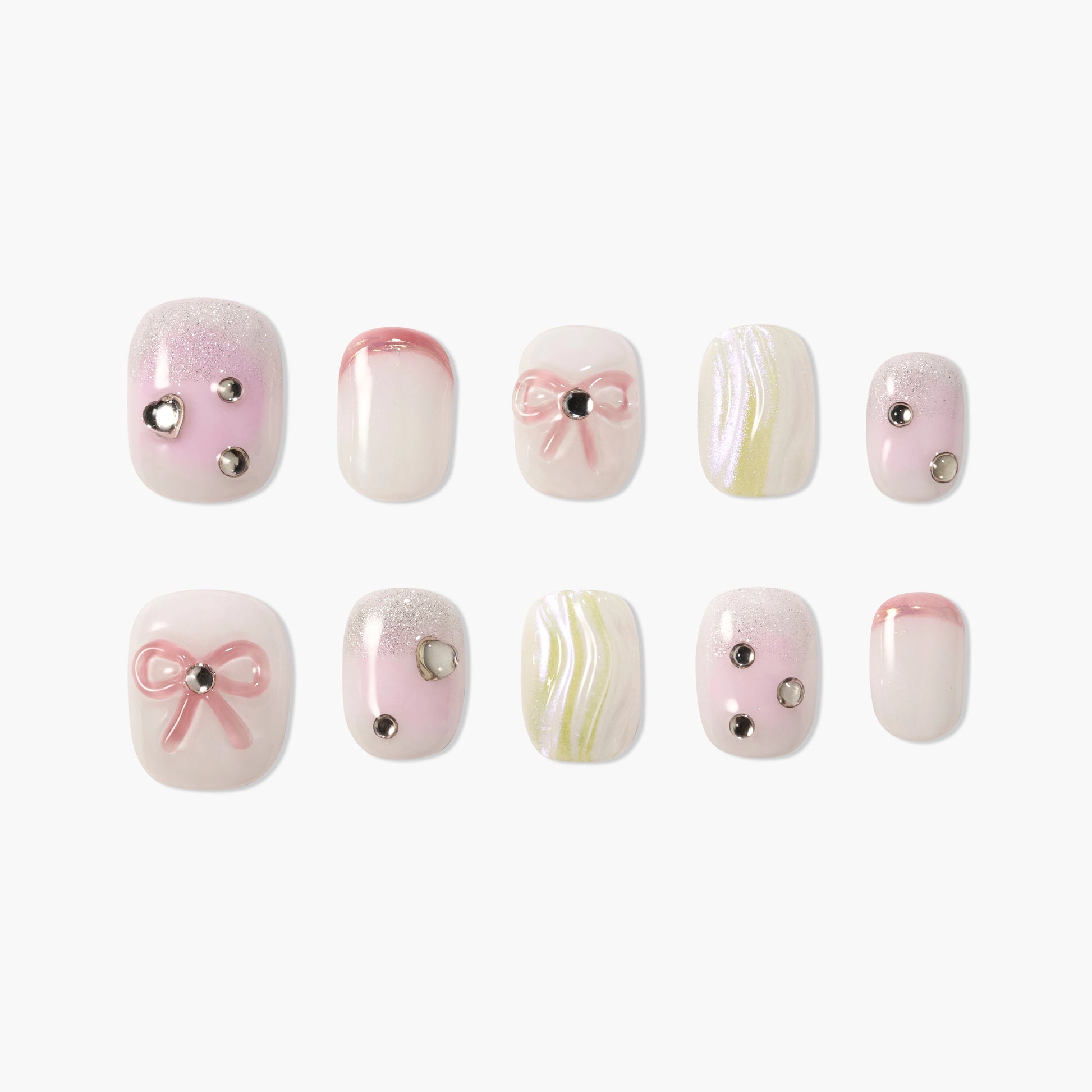 Petal Ribbon Glow Emily’s Nail