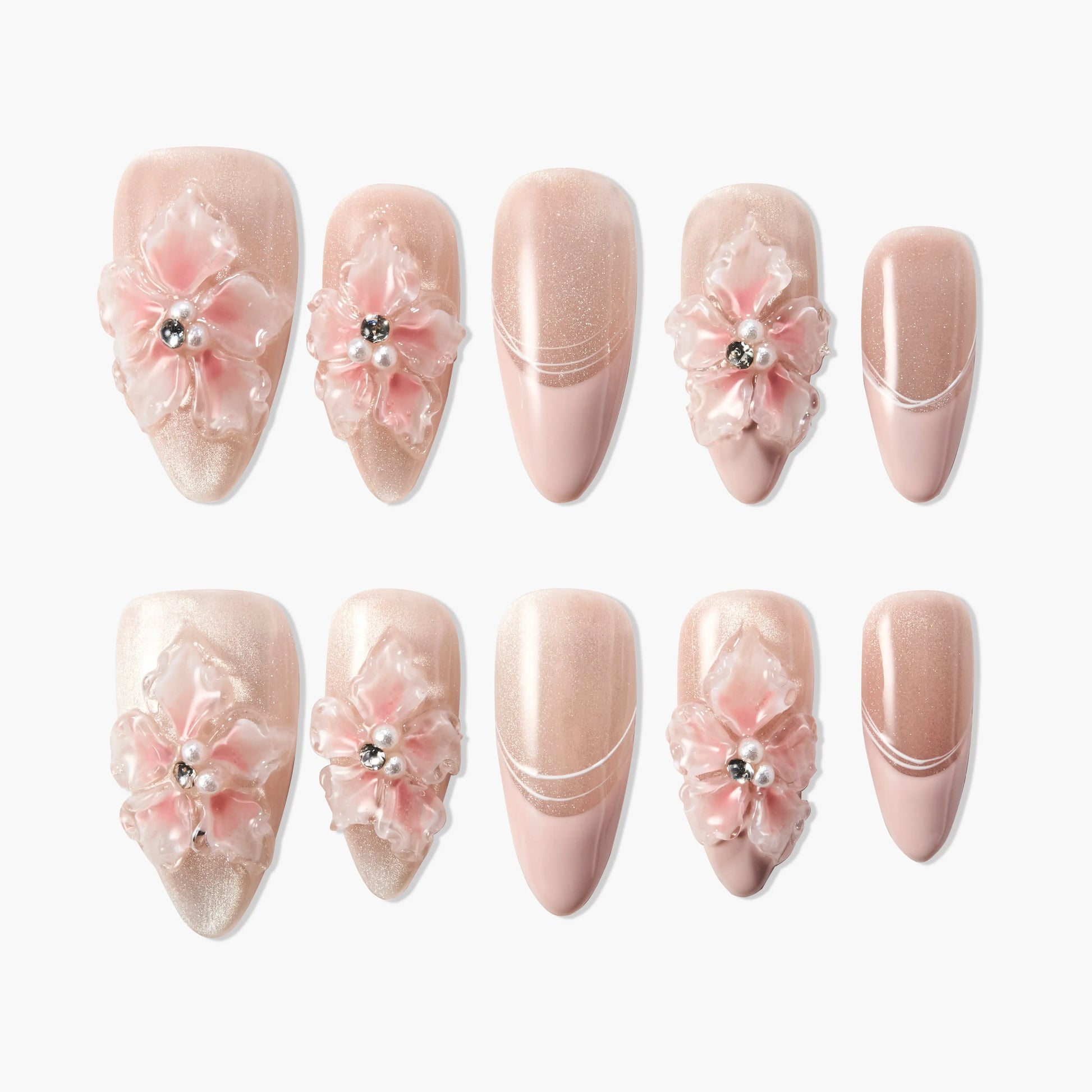 Petal Whisper (Almond) Emily’s Nail