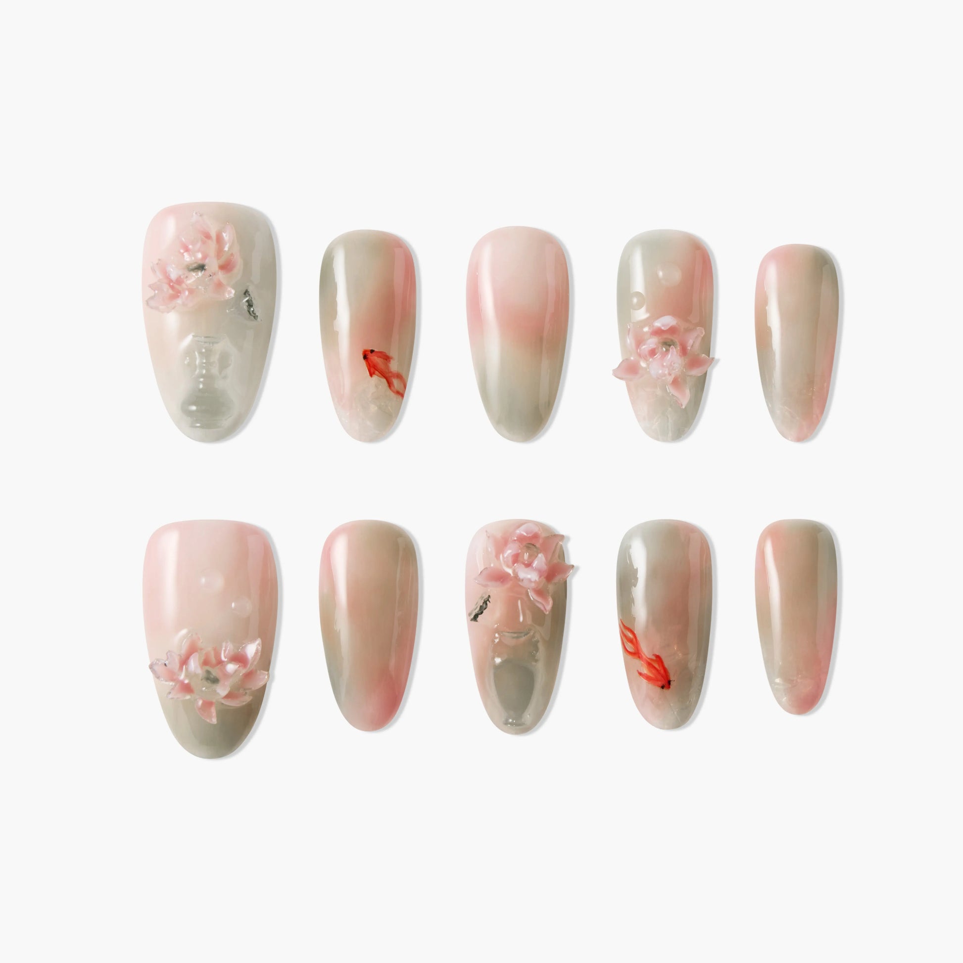 Pink Blossom Elegance Emily's Nail