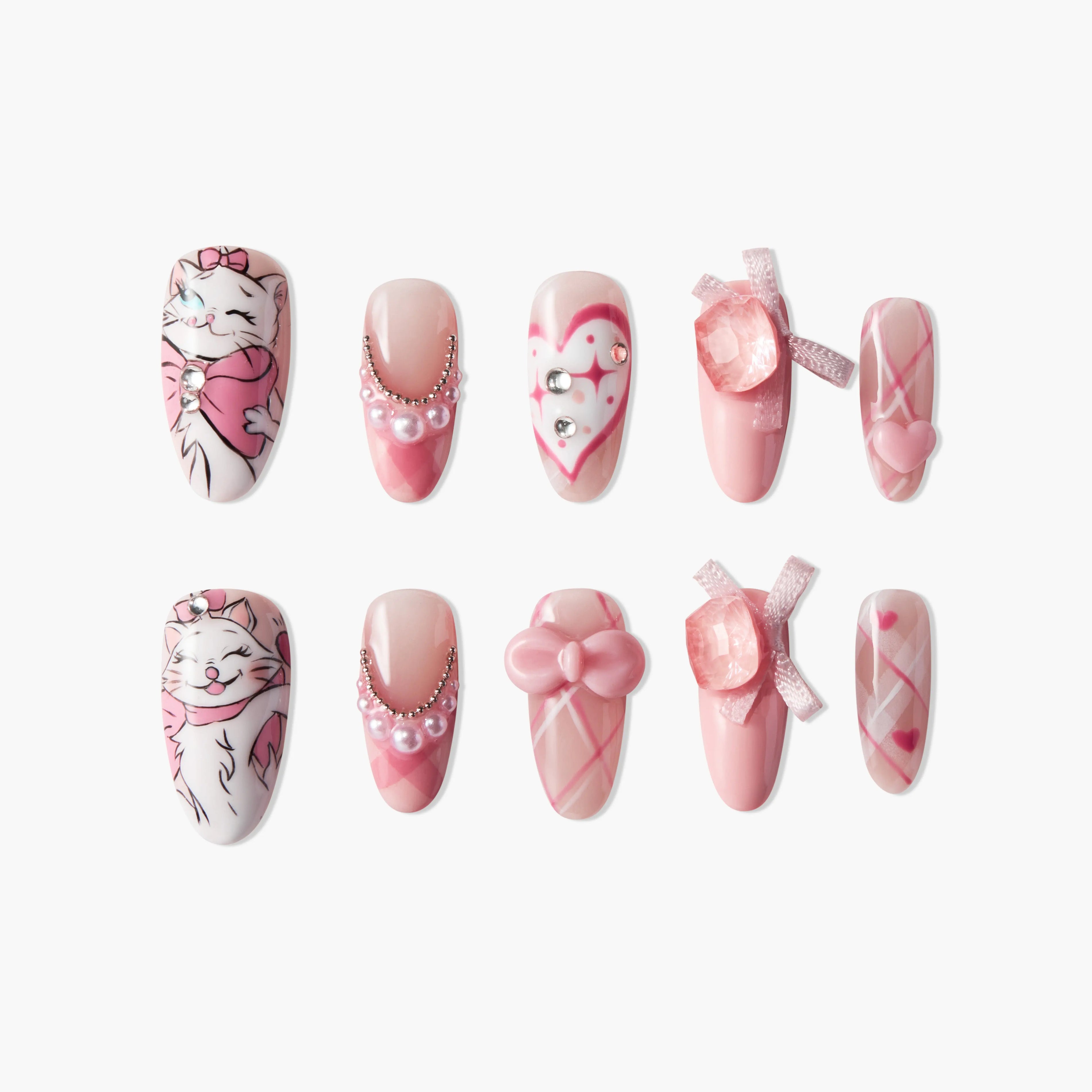 Purrfectly Pink Emily's Nail