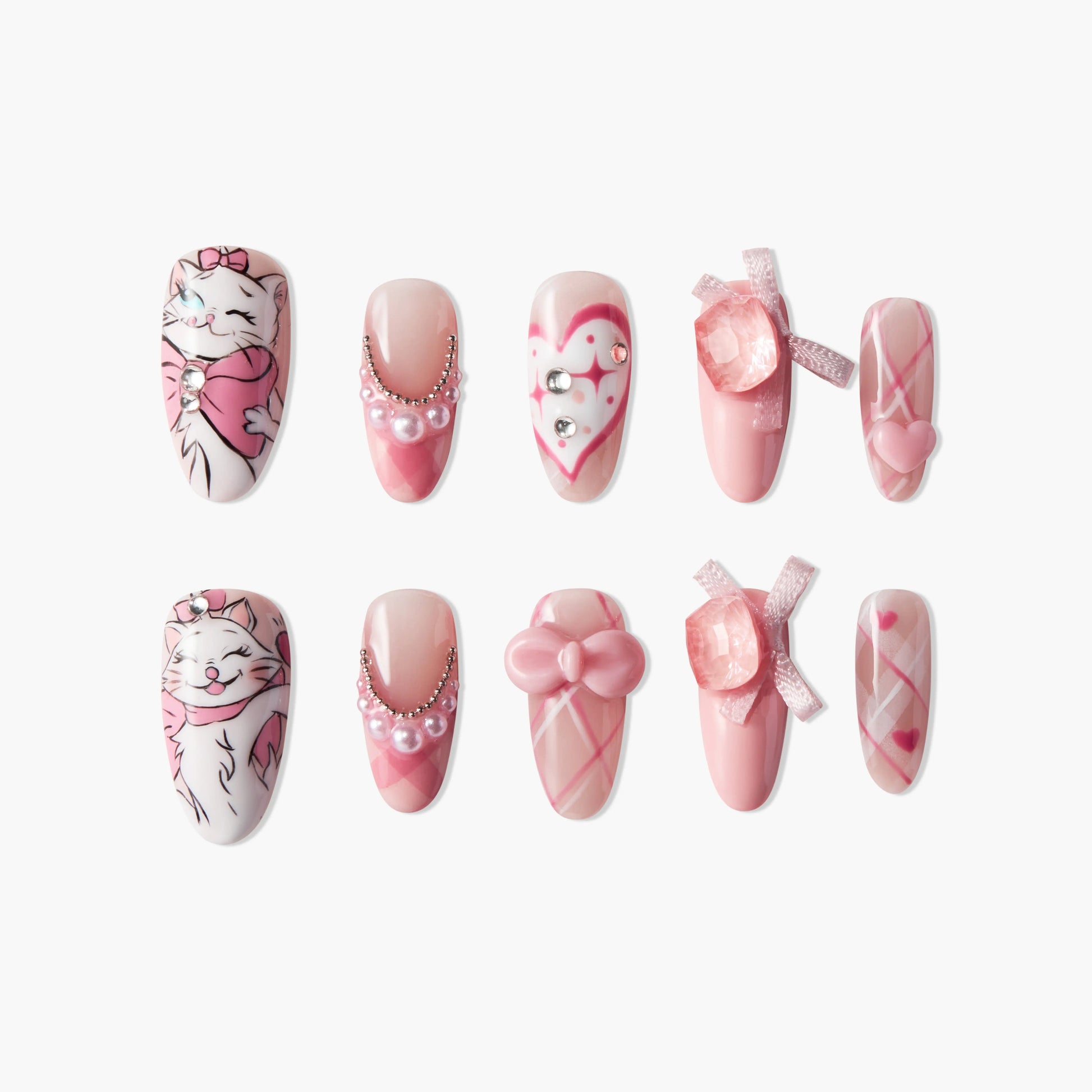 Purrfectly Pink Emily's Nail