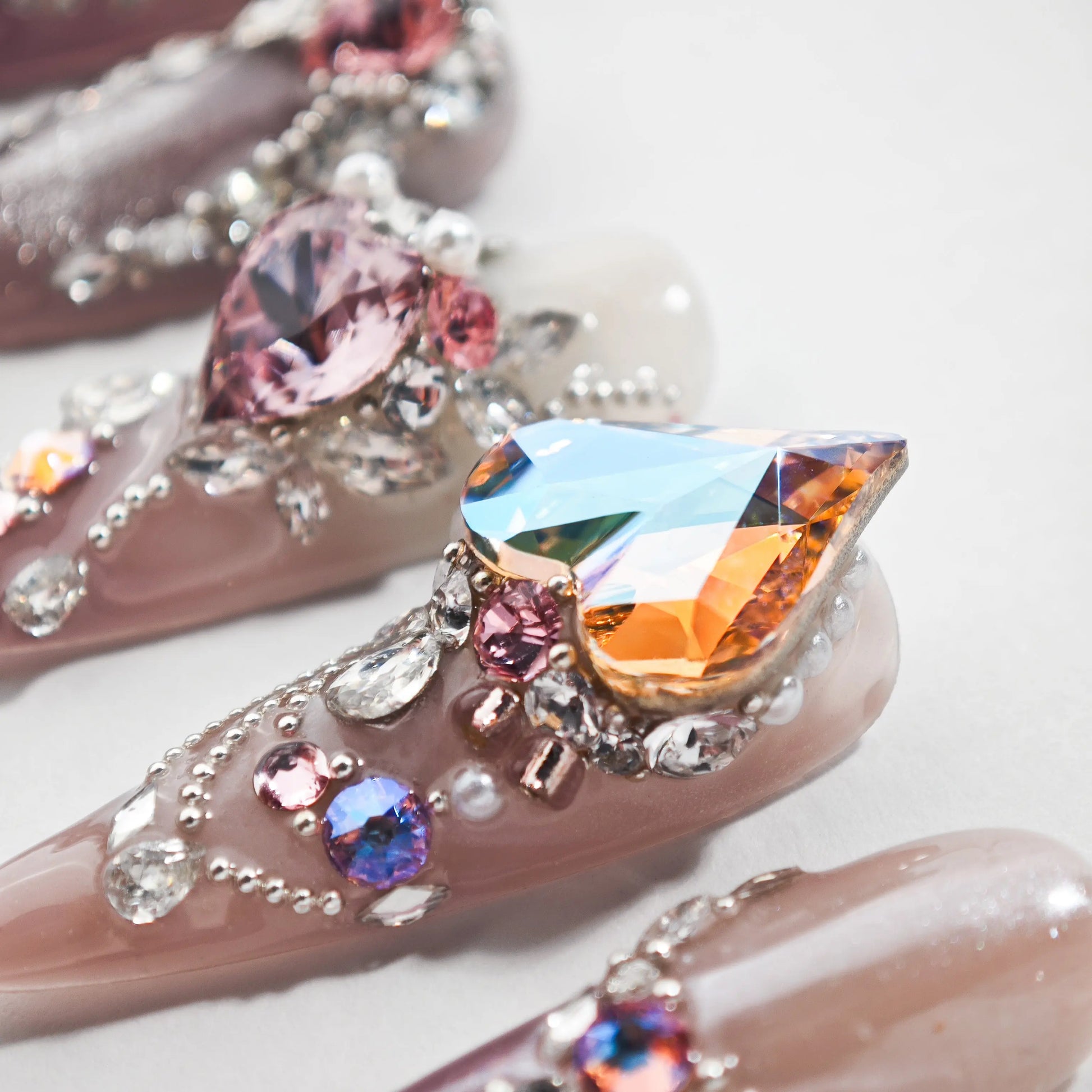 Royal Crystal Bloom Emily’s Nail