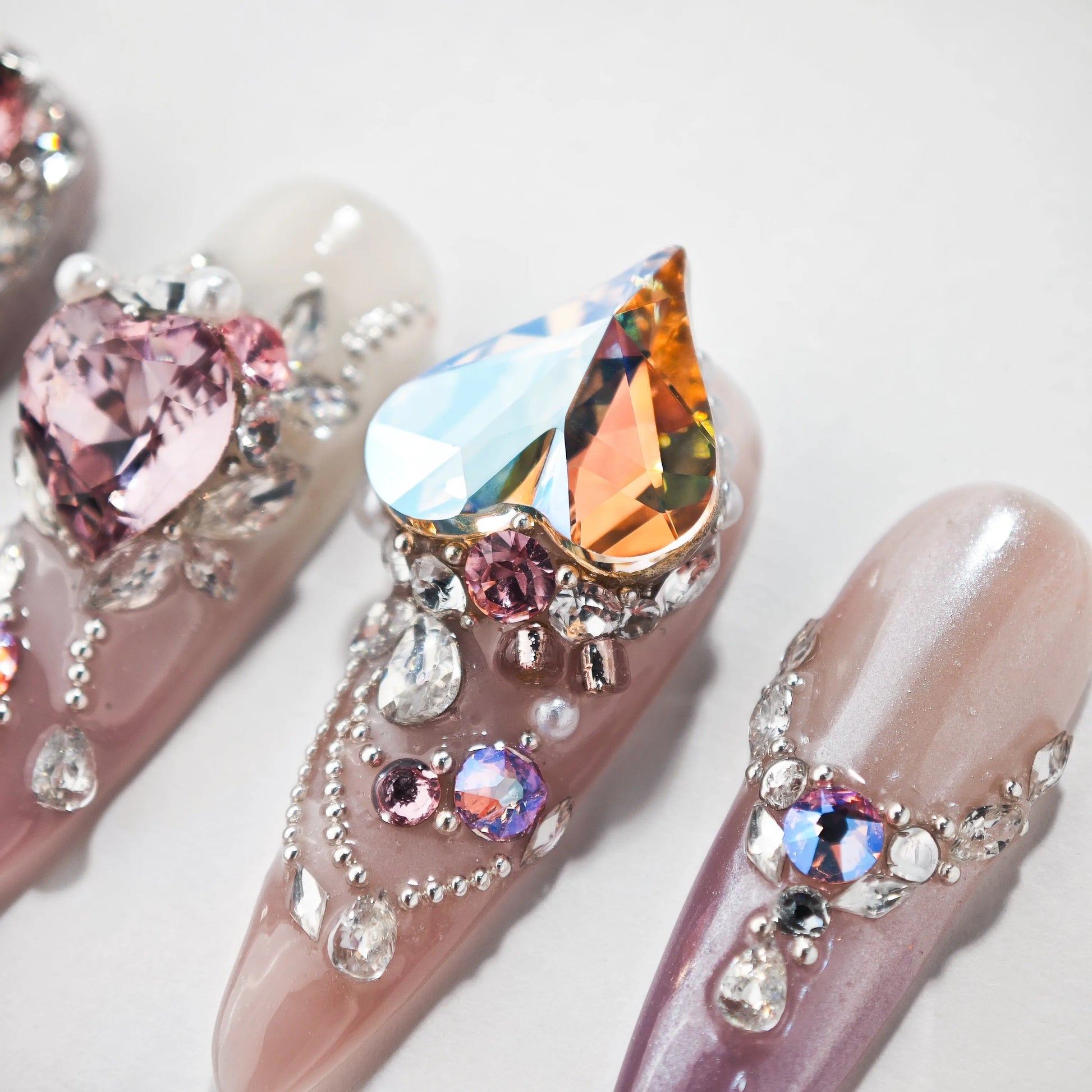 Royal Crystal Bloom Emily’s Nail