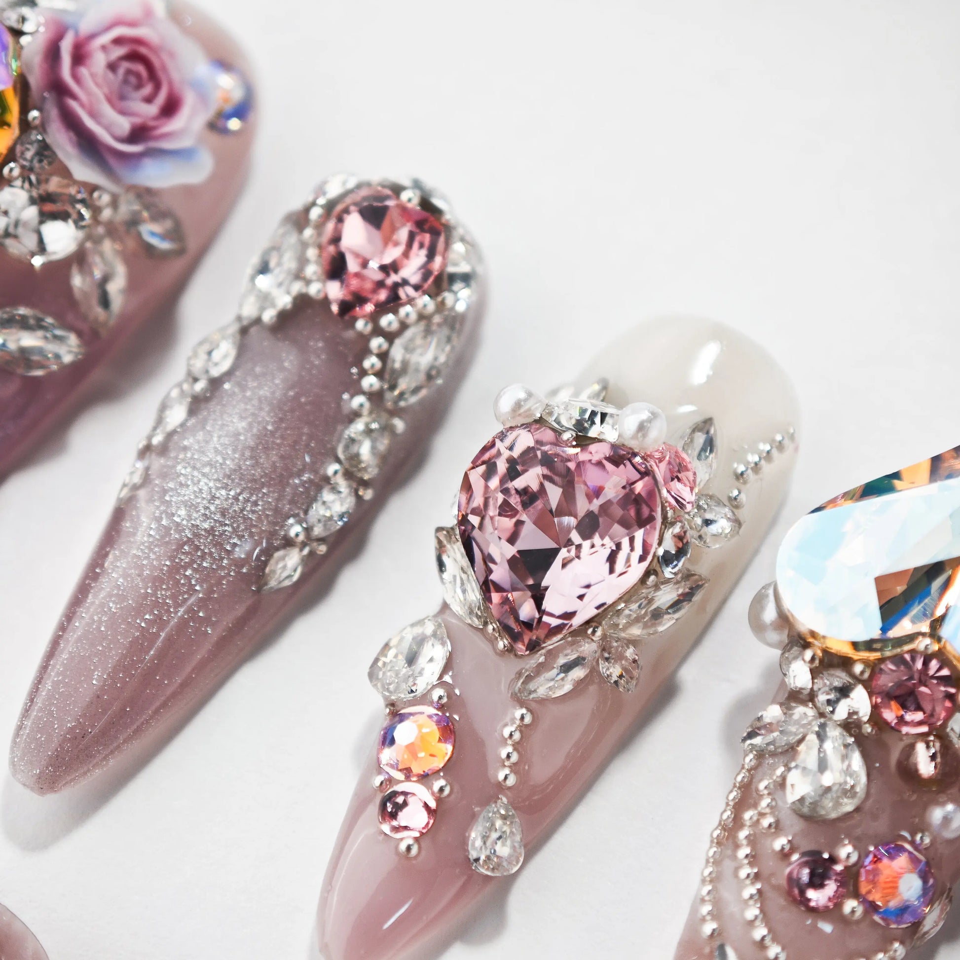 Royal Crystal Bloom Emily’s Nail