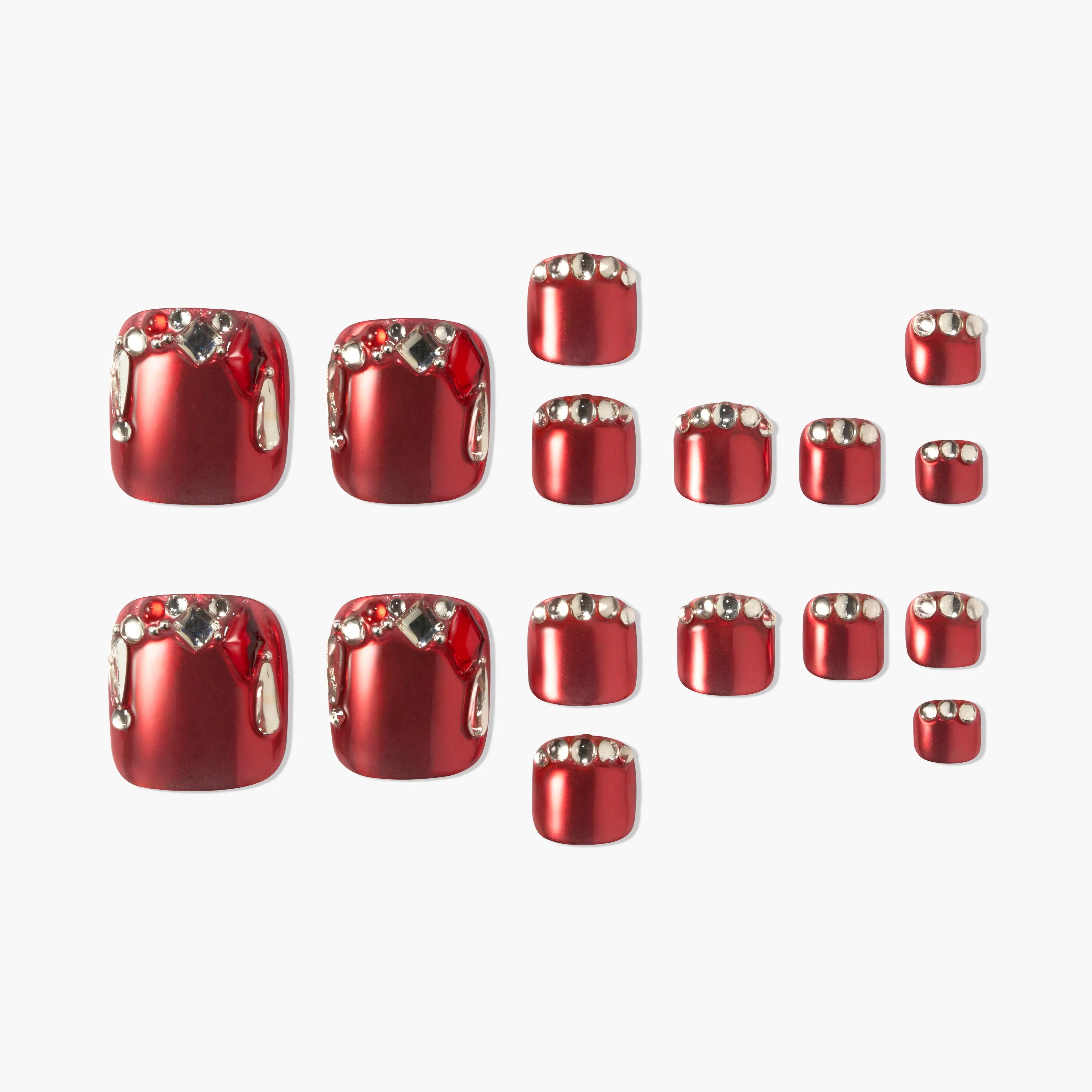 Ruby Crown Toes Emily’s Nail