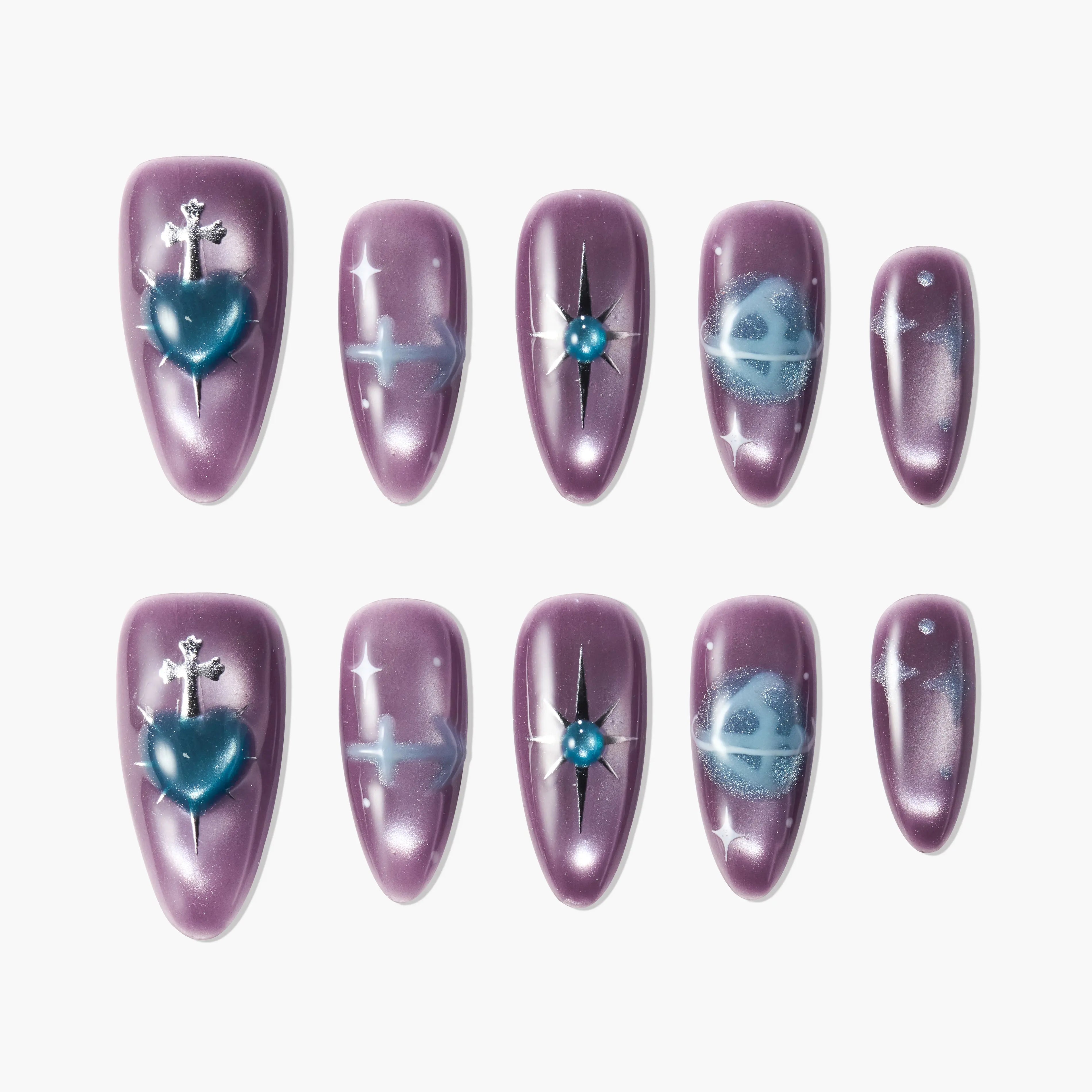 Sagittarius Cat-Eye Emily’s Nail