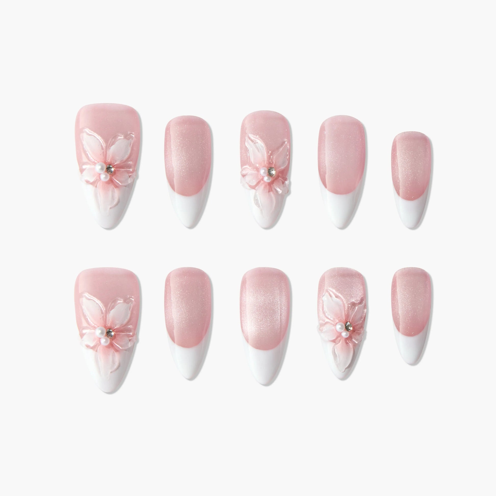 Sakura Romance (Almond) Emily's Nail