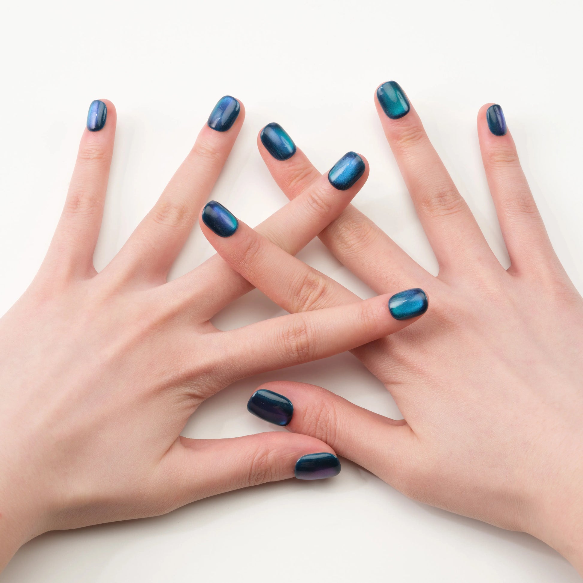 Sapphire Cosmic Glow Emily's Nail