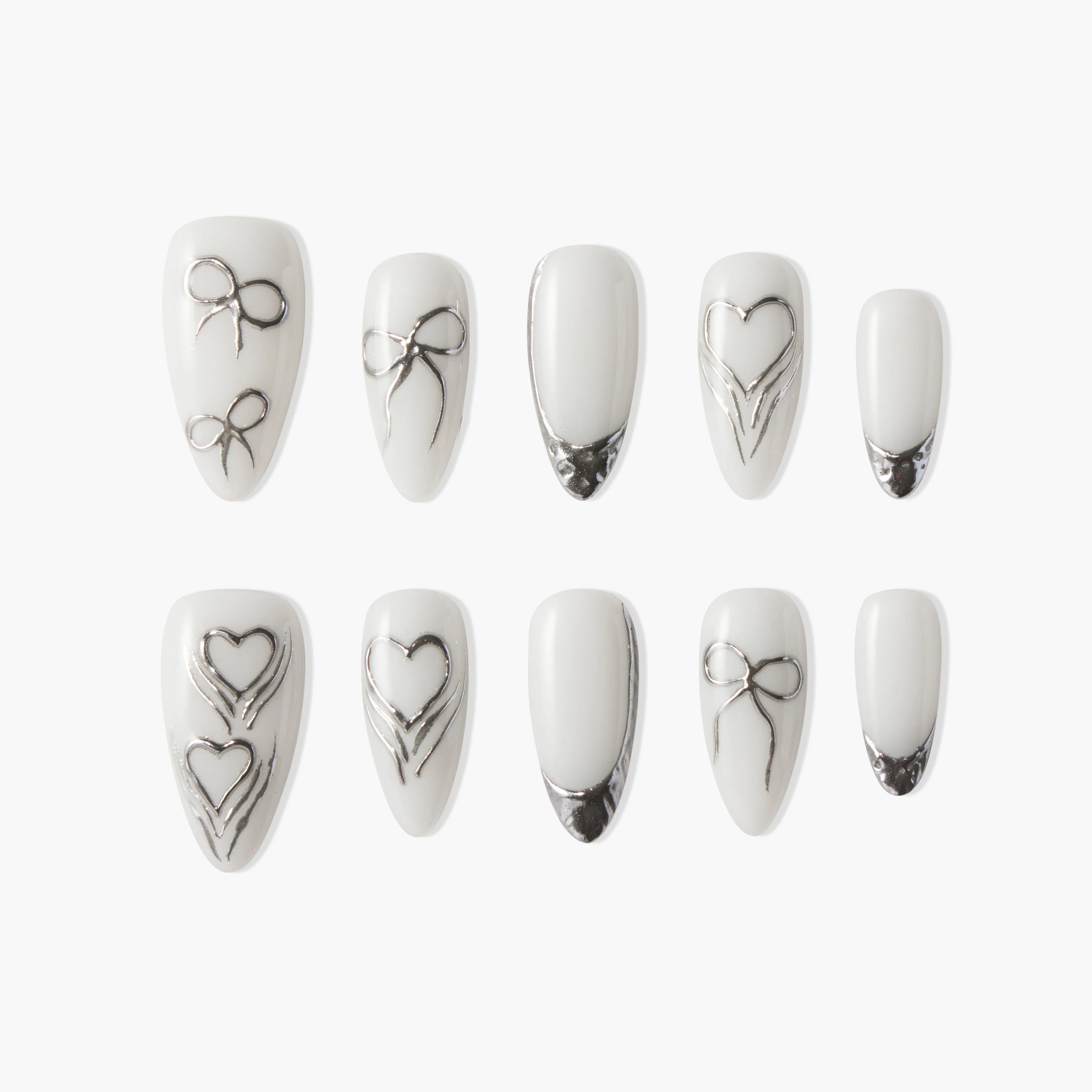 Silver Romance Emily's Nail