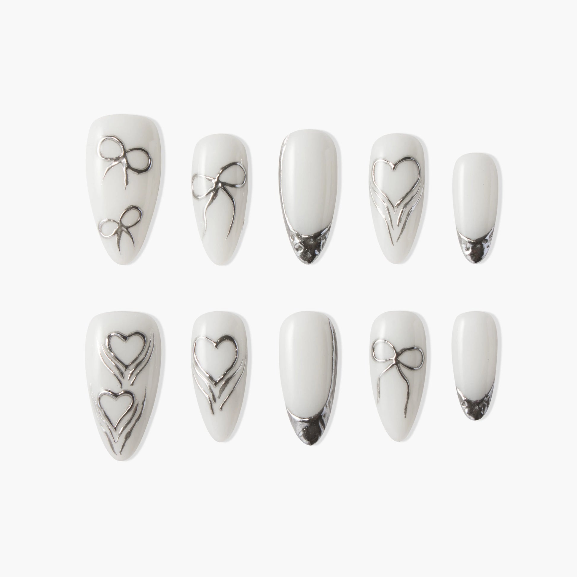 Silver Romance Emily's Nail