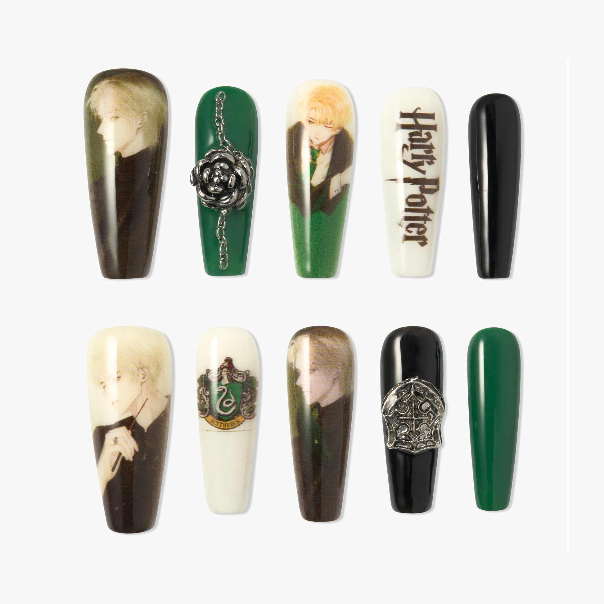 Slytherin Shadow Emily’s Nail