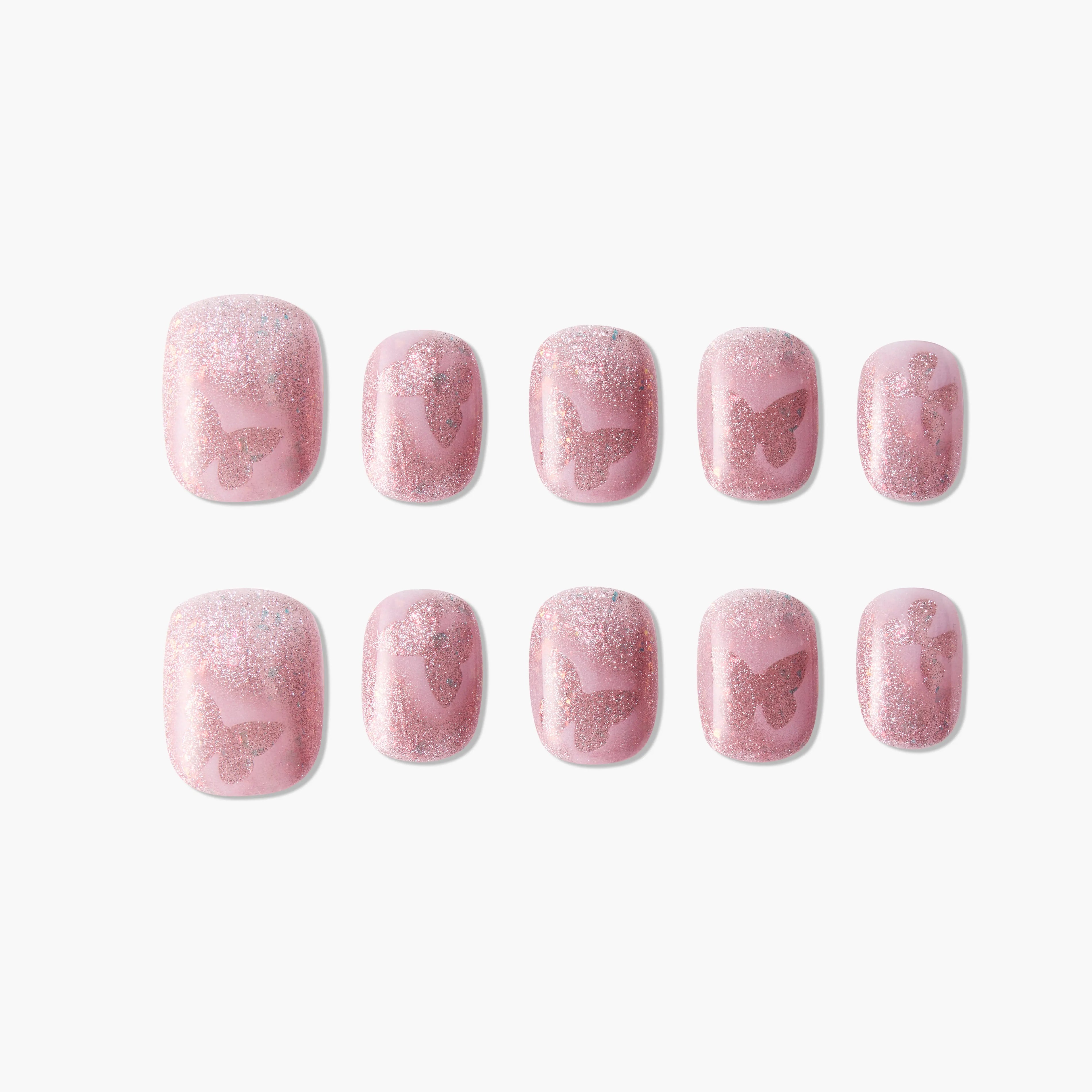 Sparkling Butterfly Emily’s Nail