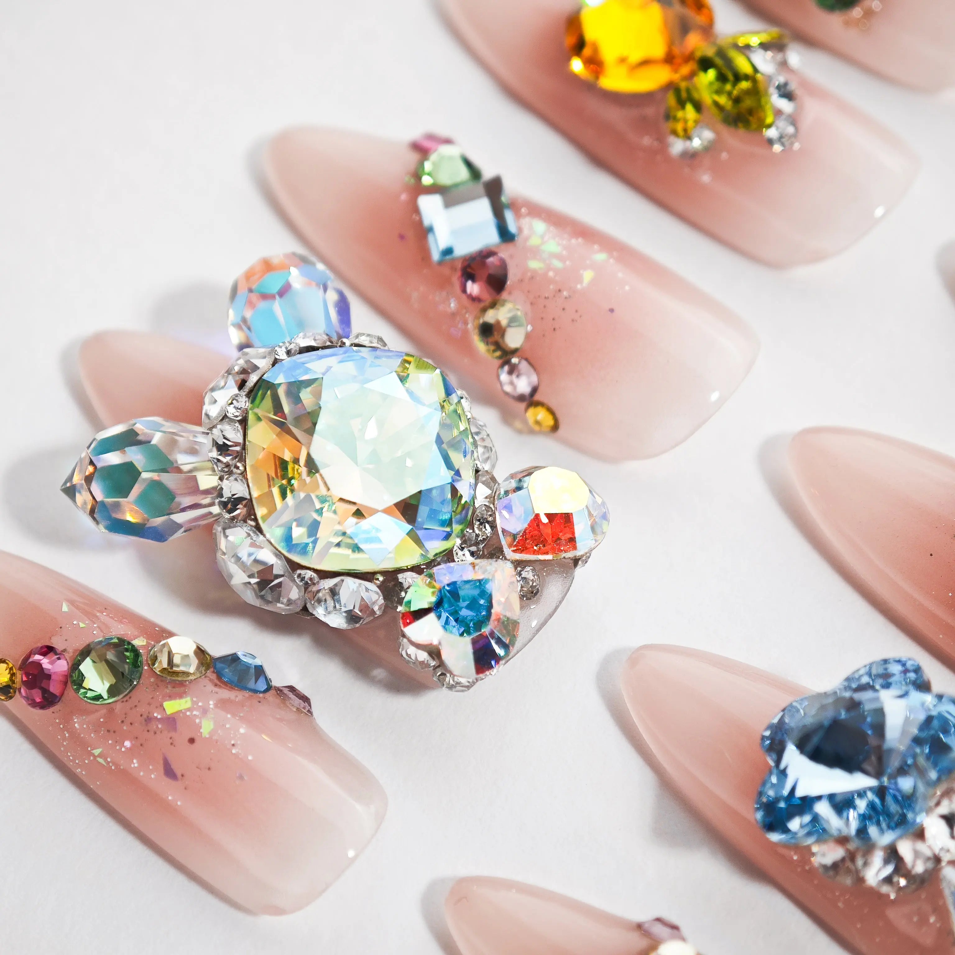 Sparkling Jewel Garden Emily’s Nail