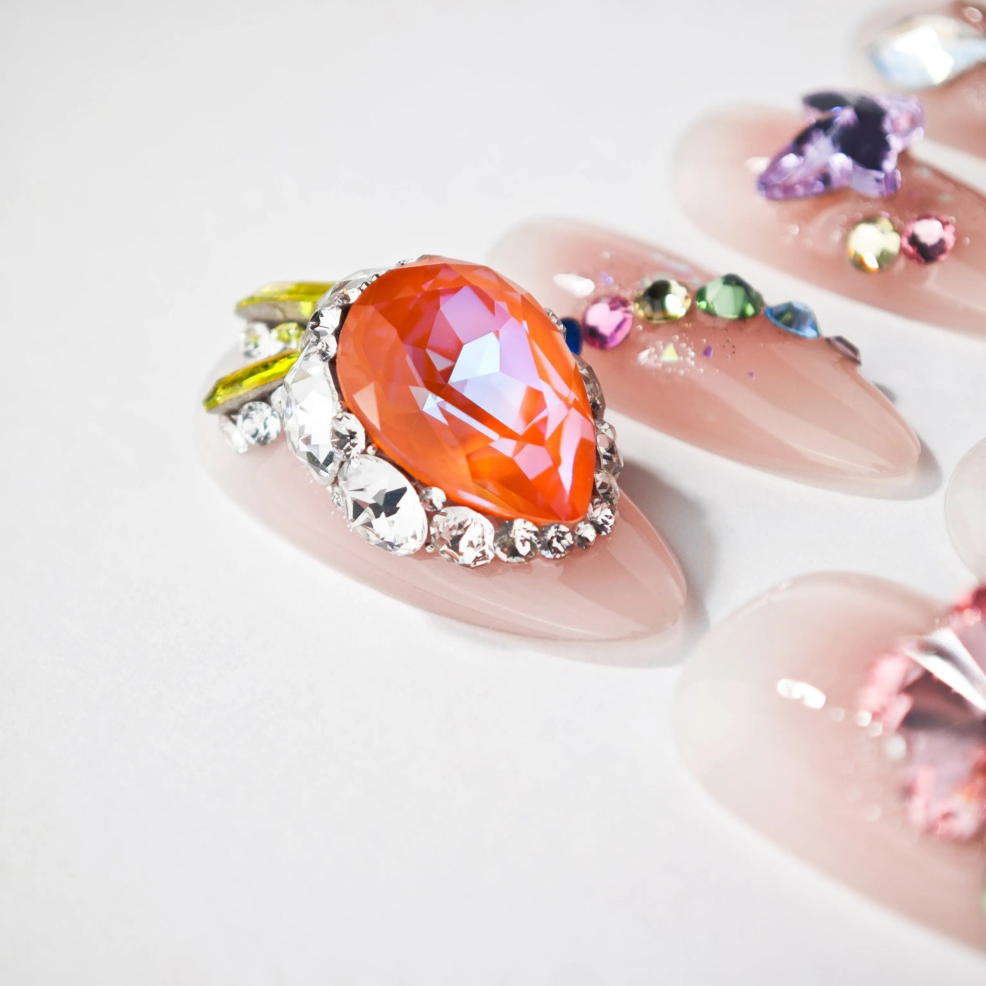 Sparkling Jewel Garden Emily’s Nail