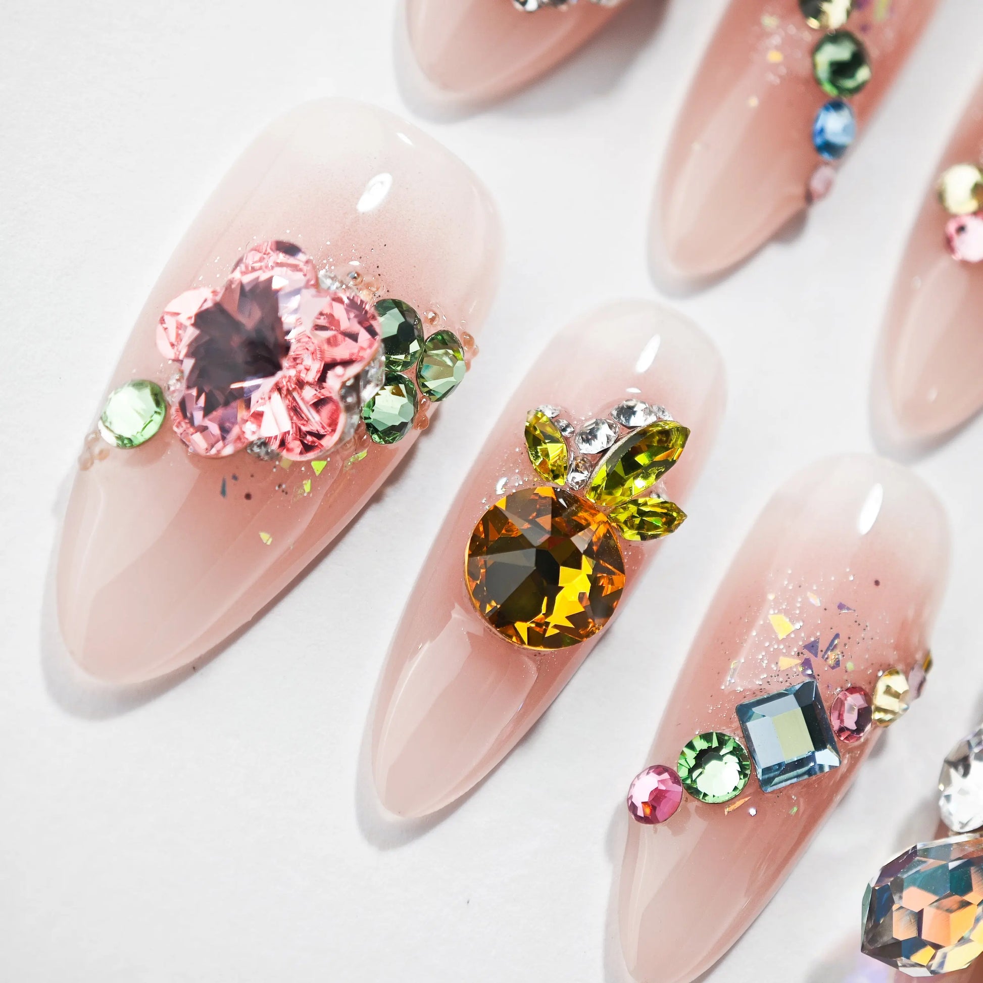 Sparkling Jewel Garden Emily’s Nail