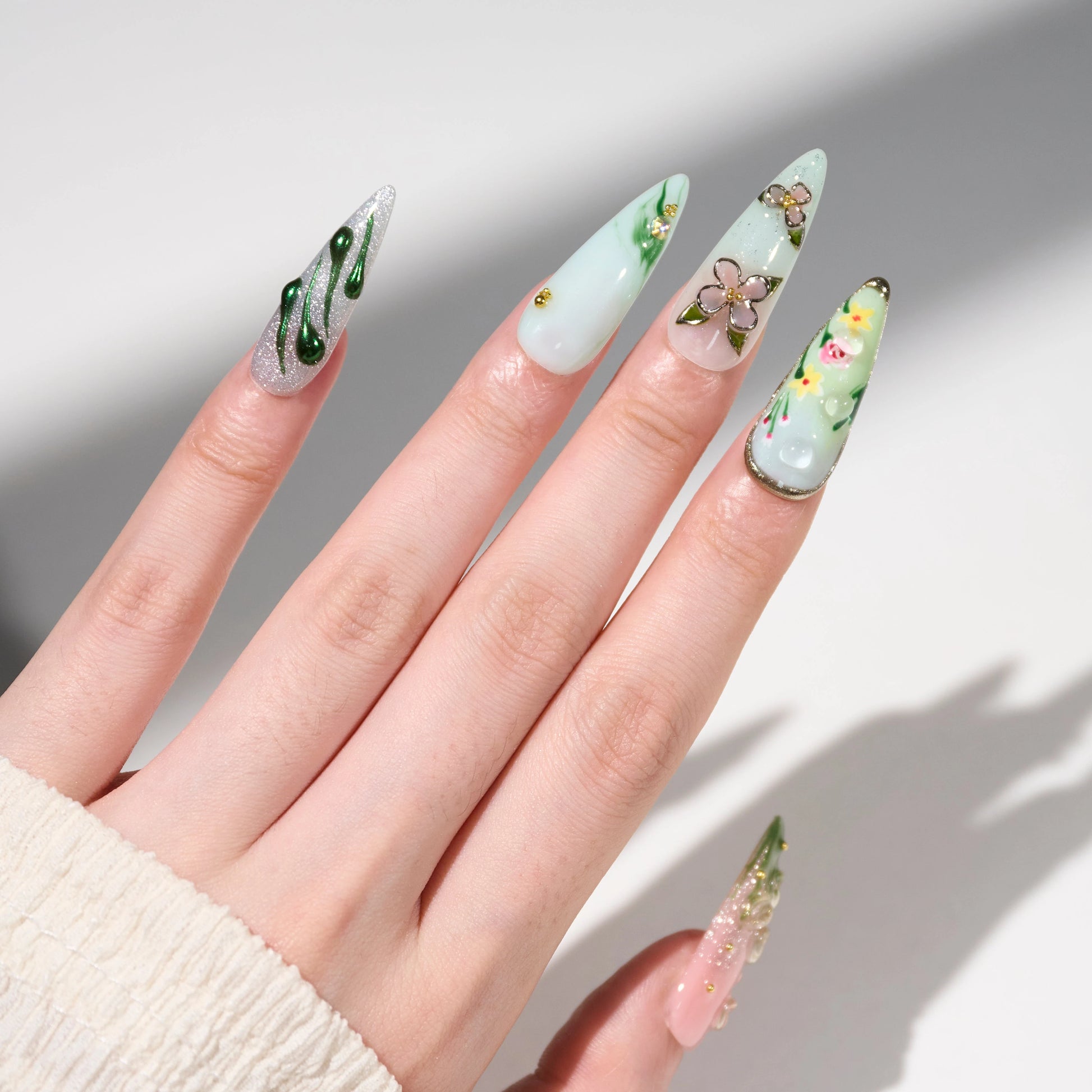 Spring Garden Muse Emily's Nail
