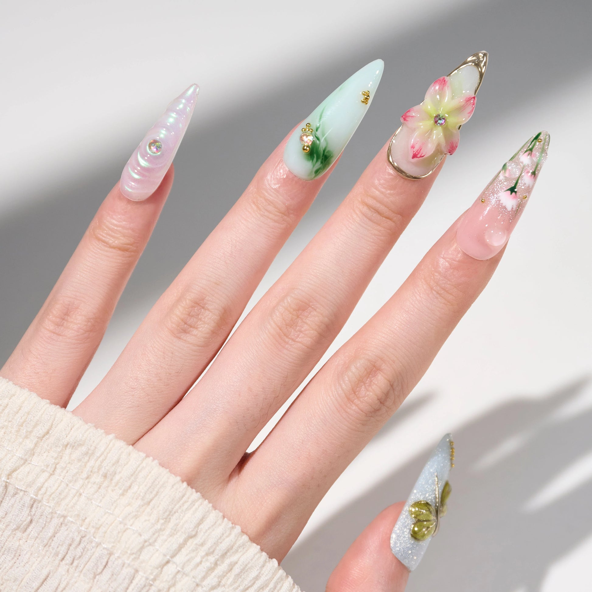 Spring Garden Muse Emily's Nail