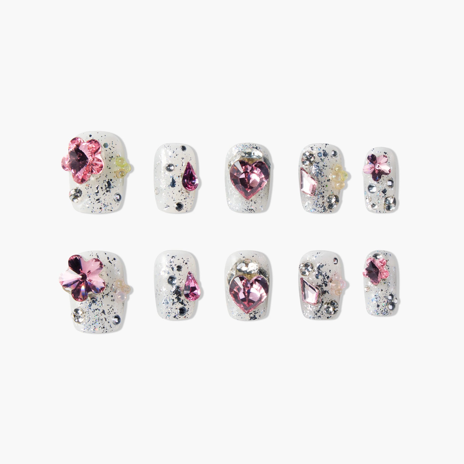 Starlit Bloom (Square) Emily's Nail