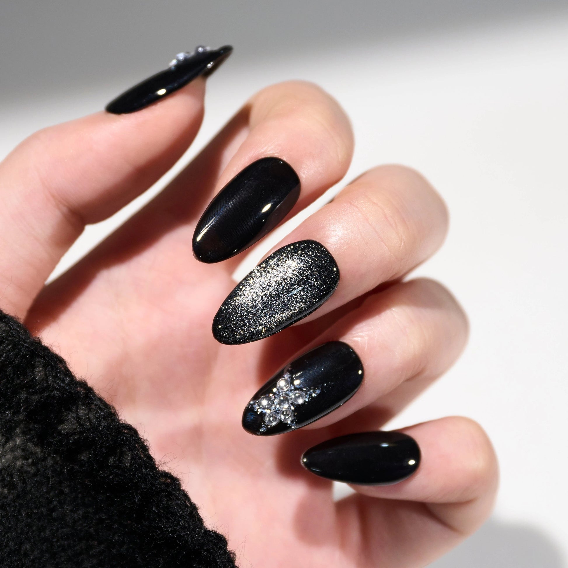 Starlit Radiance (Almond) Emily's Nail