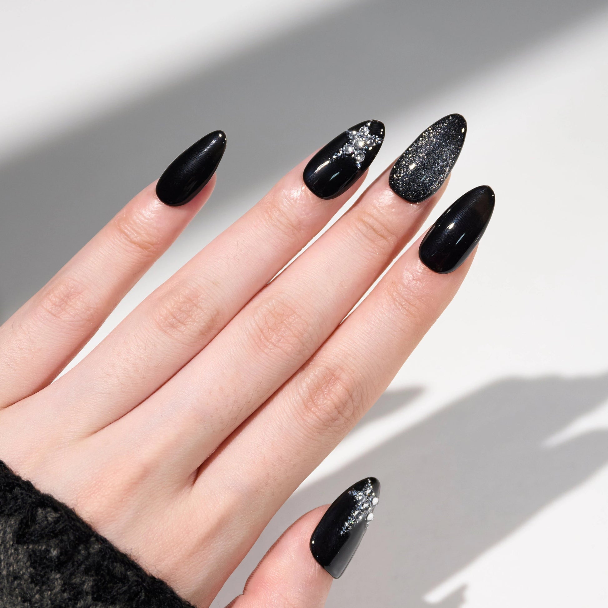 Starlit Radiance (Almond) Emily's Nail