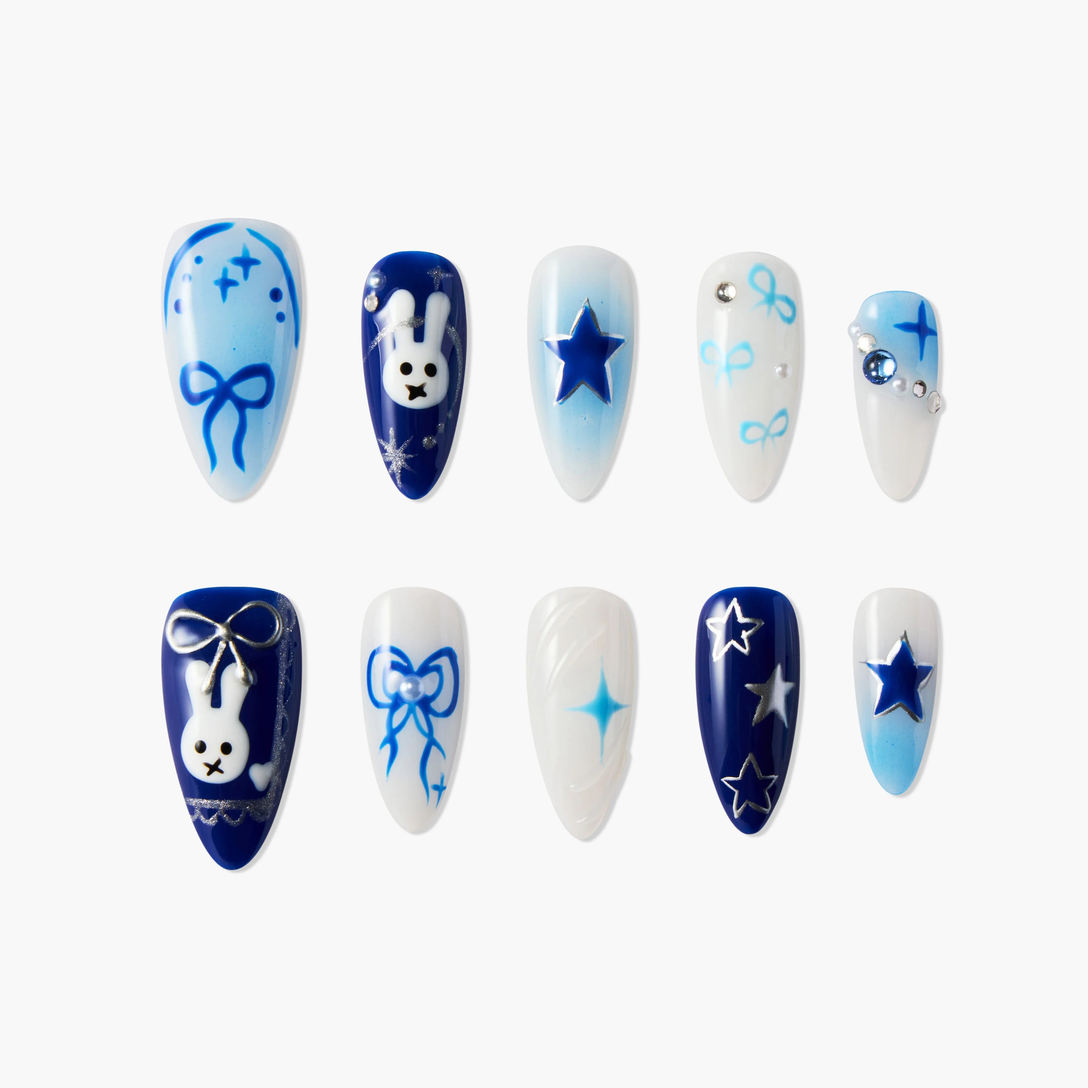 Starry Bunny Dream Emily's Nail