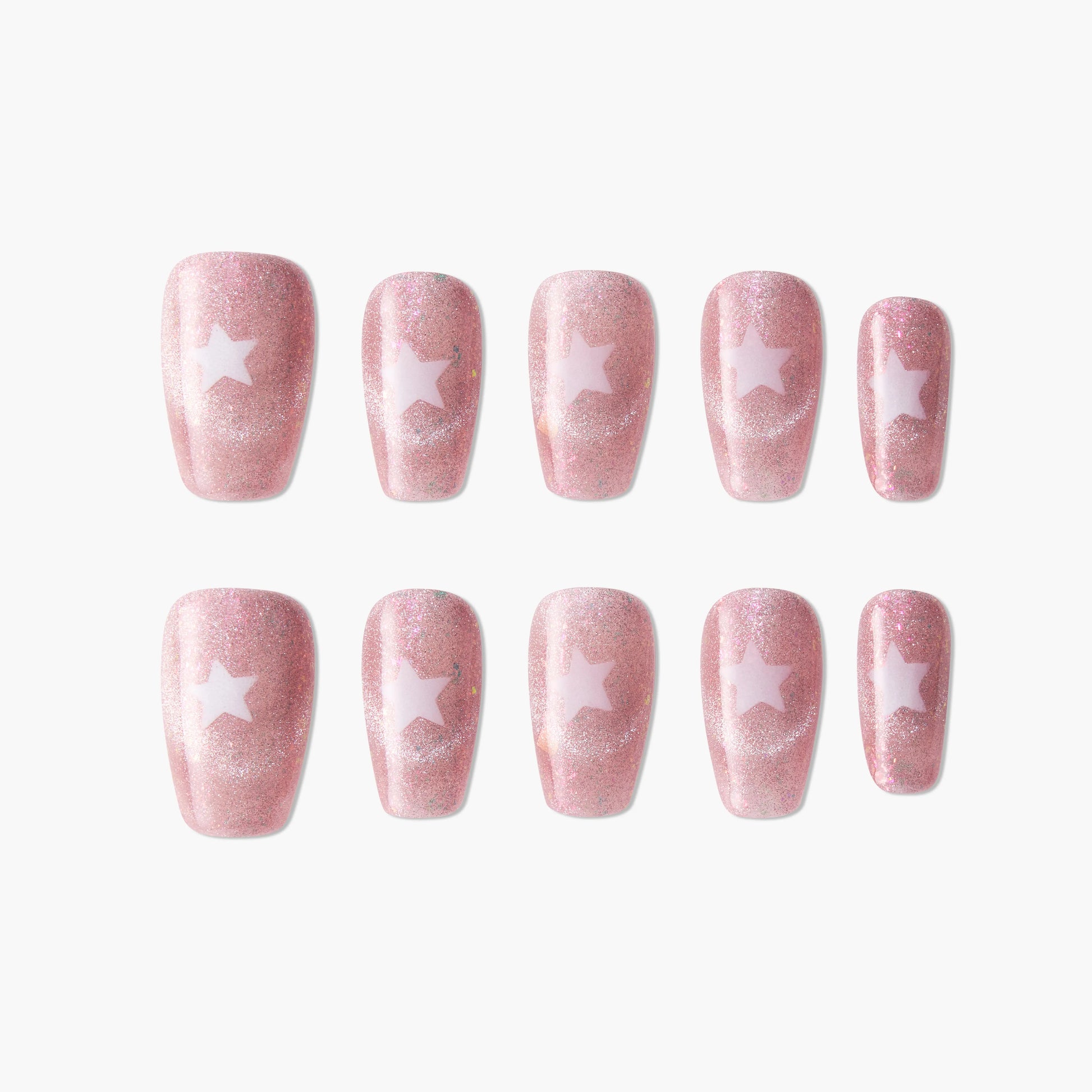 Starry Dream Pink Glow Emily's Nail