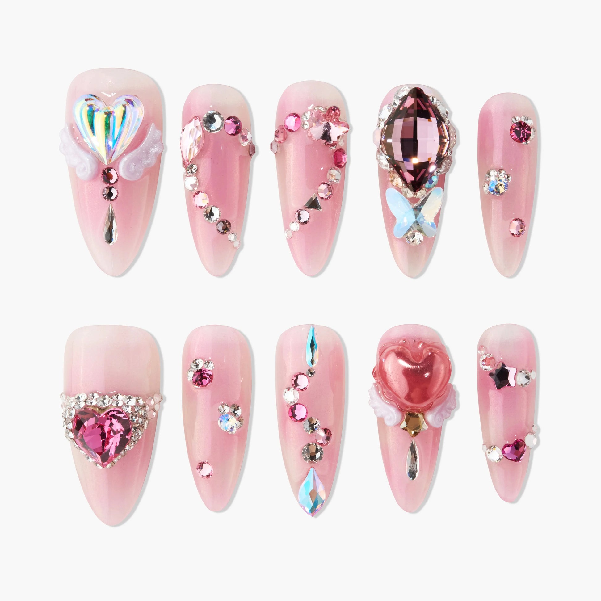 Sweet Heart Charm Emily’s Nail