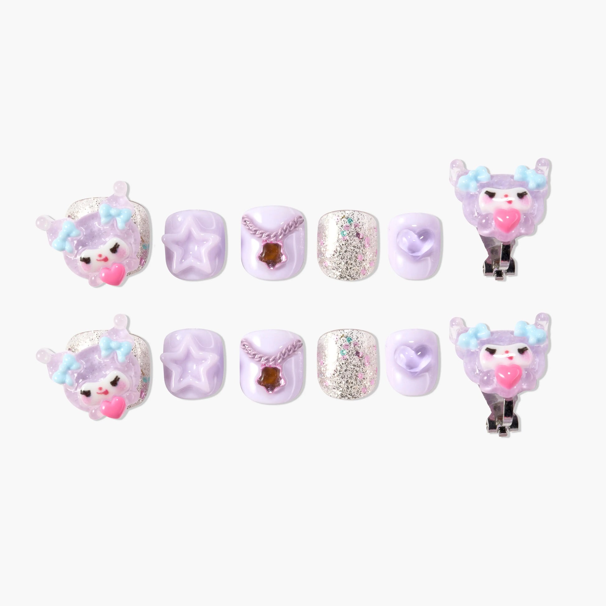 Violet Bunny Emily’s Nail