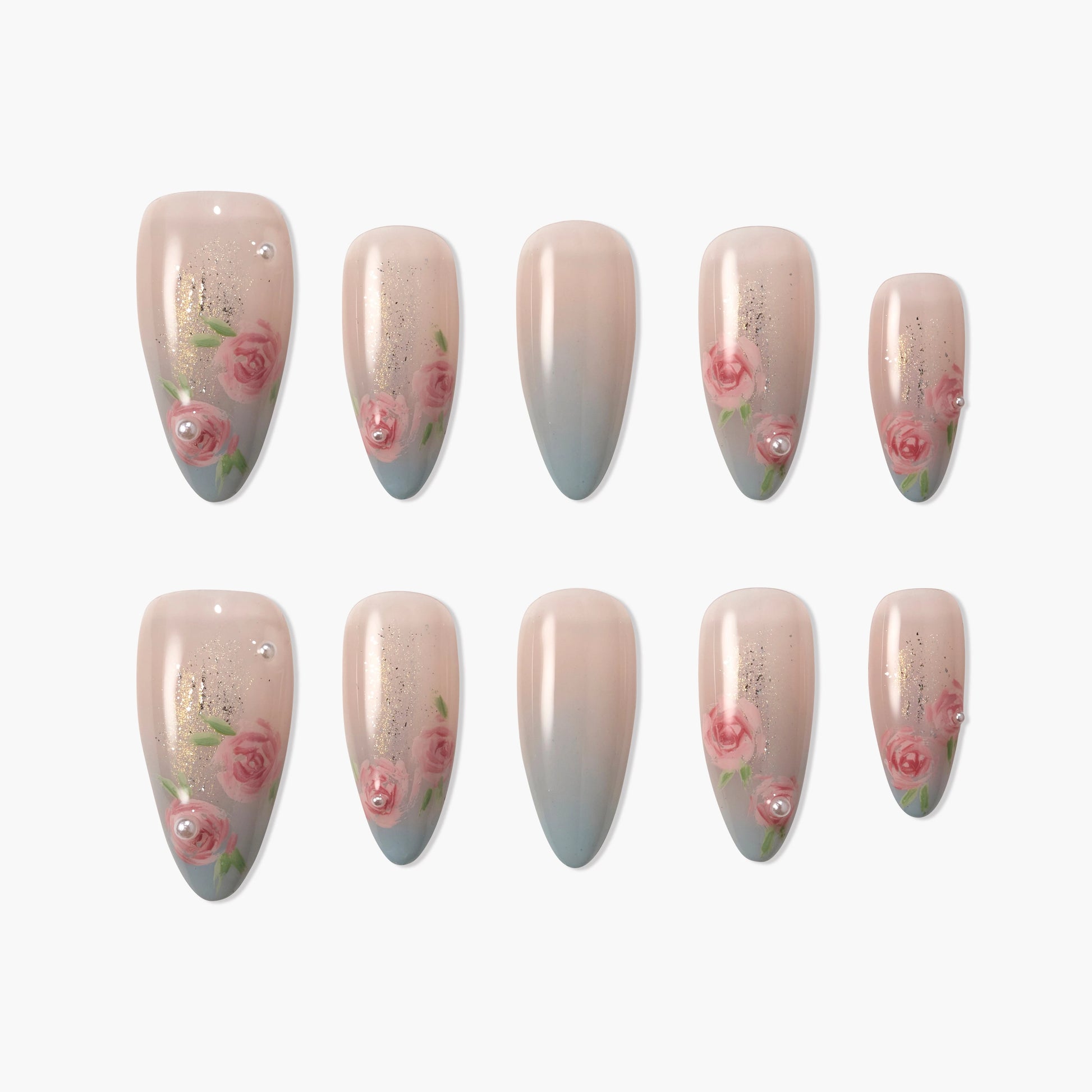 Whisper Rose Emily’s Nail