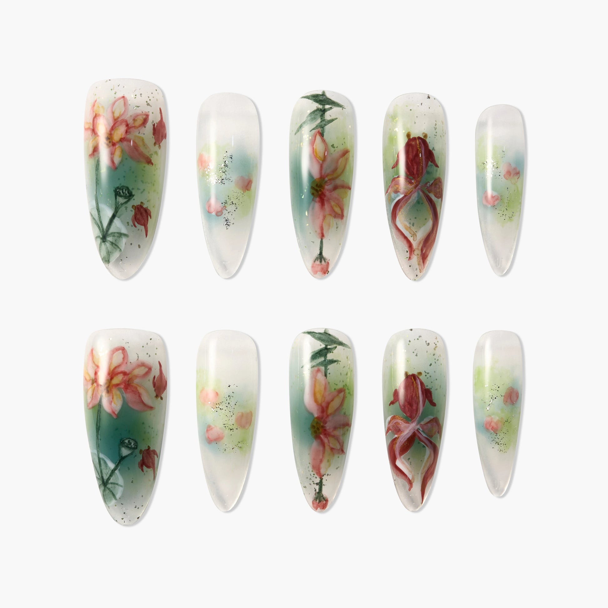 Whispering Lotus Emily's Nail