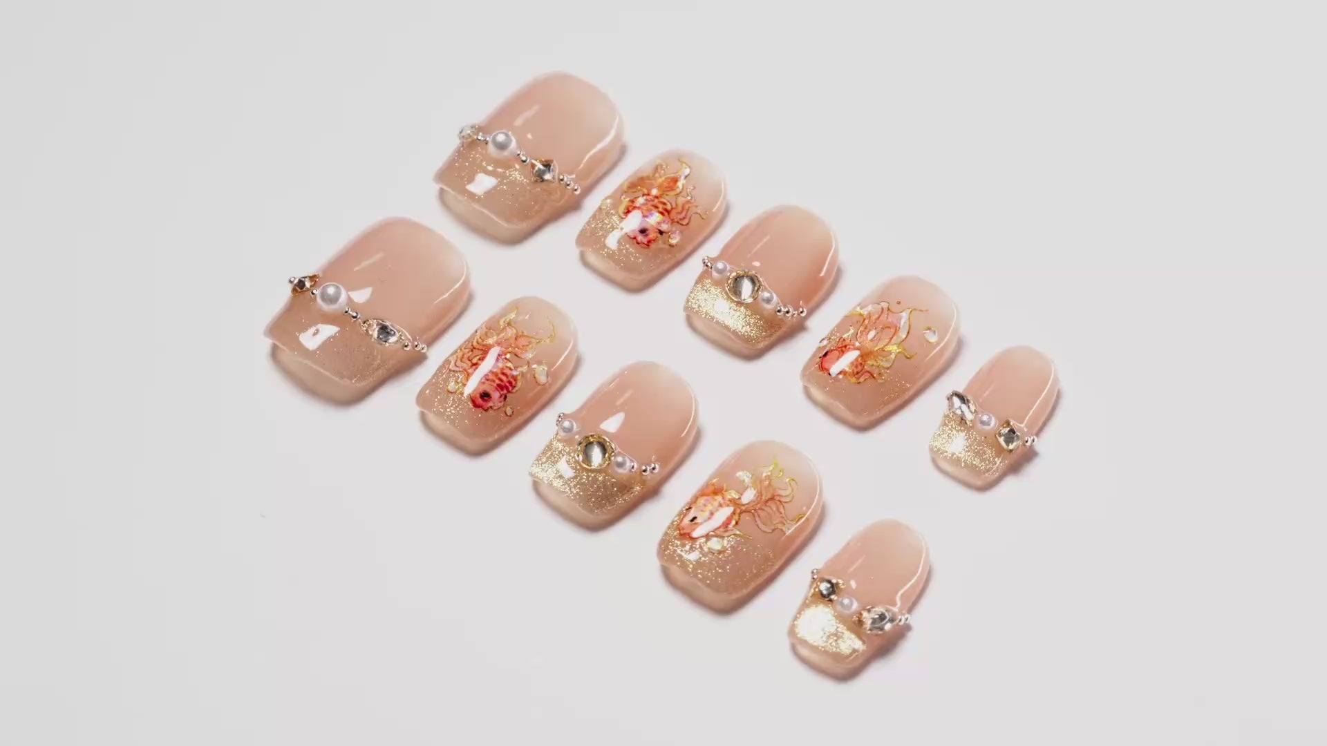 Golden Koi (Square).